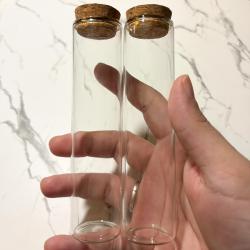 CLEARANCE: 60ml Large Clear Vials 2 Count