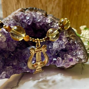 Kitharoidos: OOAK Bracelet for Apollo