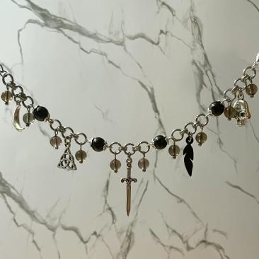 The Morrigan Chainlink Charm Bracelet