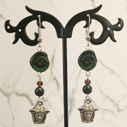 Gorgon: Medusa Earrings