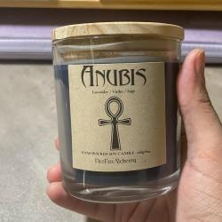 CLEARANCE: 8oz Anubis Candle (Display Unit)
