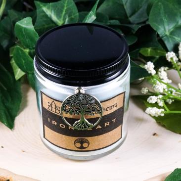 IRONHEART Devotional Jar Candle for Sigyn 4oz, ritual candle