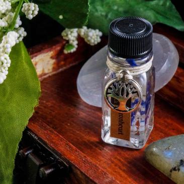 IRONHEART: Ritual Oil for Sigyn, Norse Goddess of Devotion, Sigyn Oil, Oil Warmer, Lokis Wife
