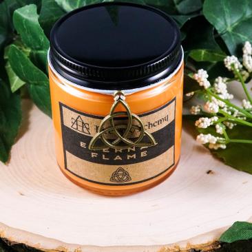 ETERNAL FLAME Devotional Candle for Brigid 4oz, goddess of fire and the forge